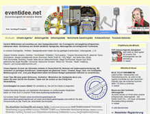 Tablet Screenshot of eventidee.net
